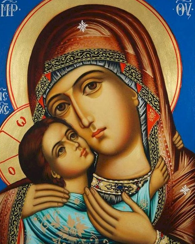 De Maagd Maria Christendom Schilderen op Nummers