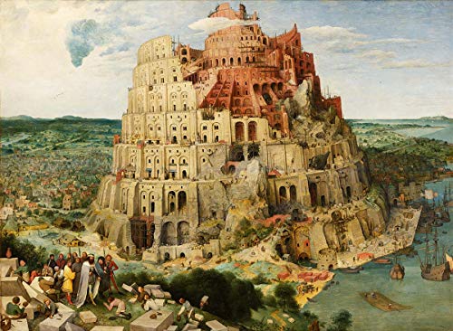 De Toren van Babel Schilderen op Nummers