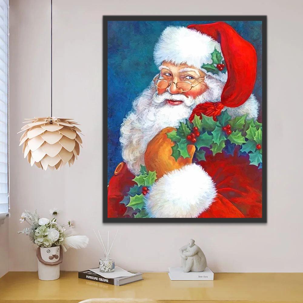 De Vriendelijke Kerstman Schilderen op Nummers