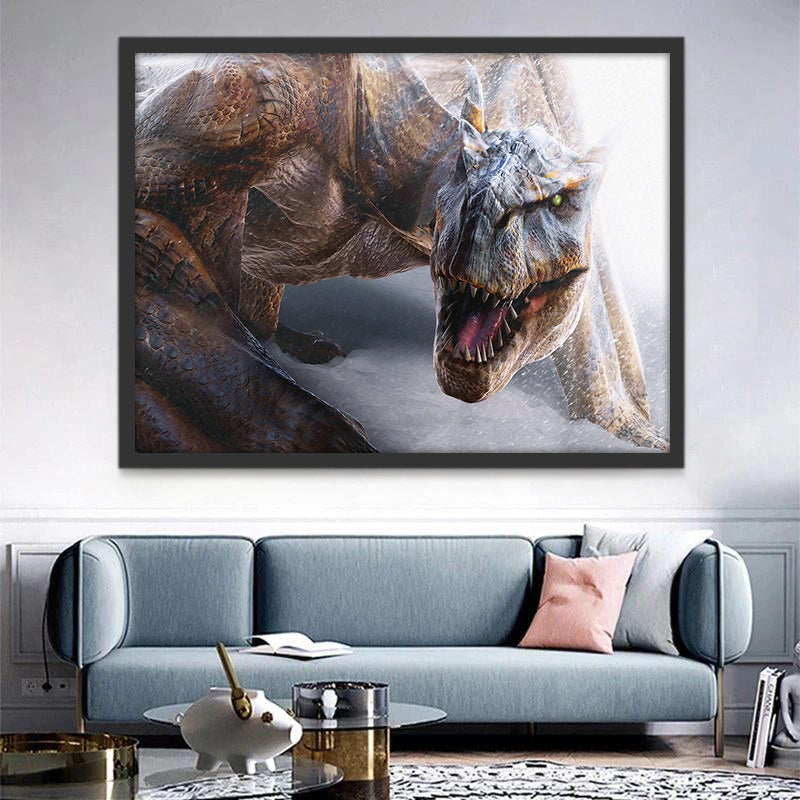 Dier Dinosaurus Schilderen op Nummers