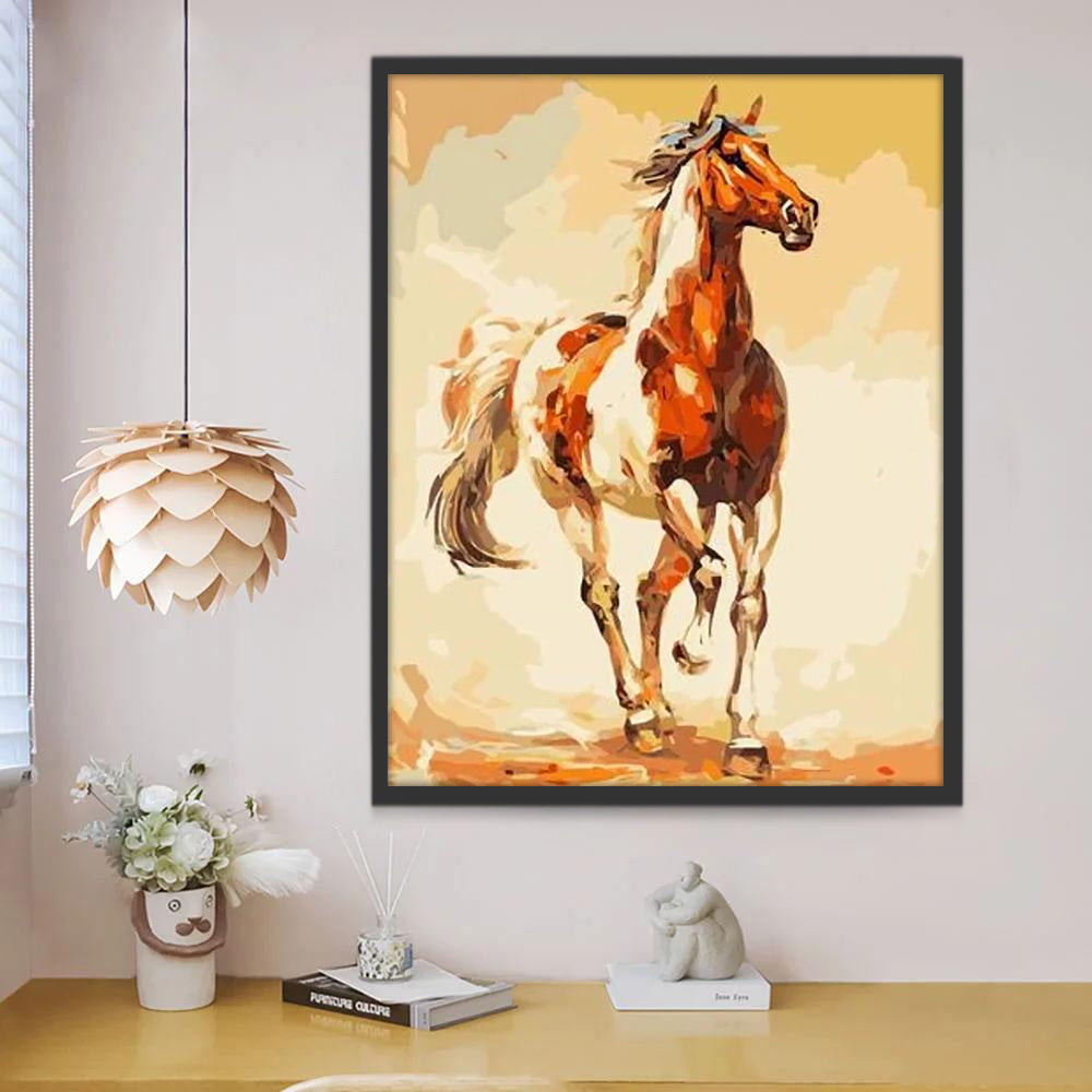 Dier Paard Schilderen op Nummers