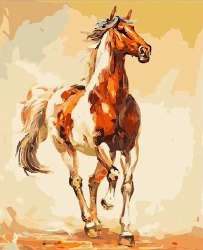 Dier Paard Schilderen op Nummers