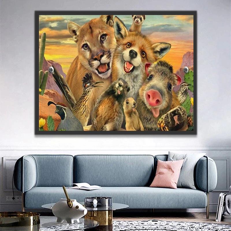 Dieren Schilderen op Nummers