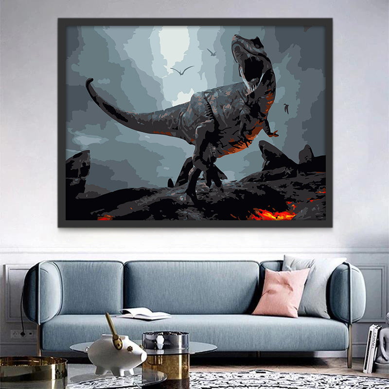 Dinosaurus Schilderen op Nummers