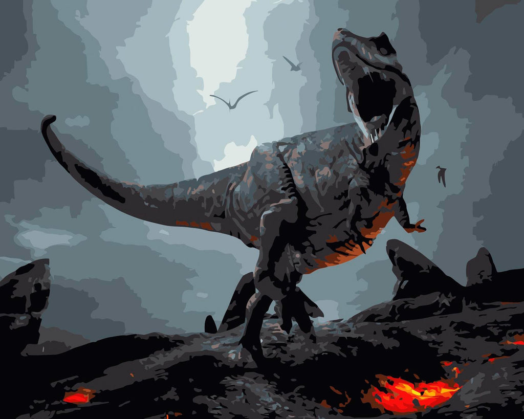 Dinosaurus Schilderen op Nummers