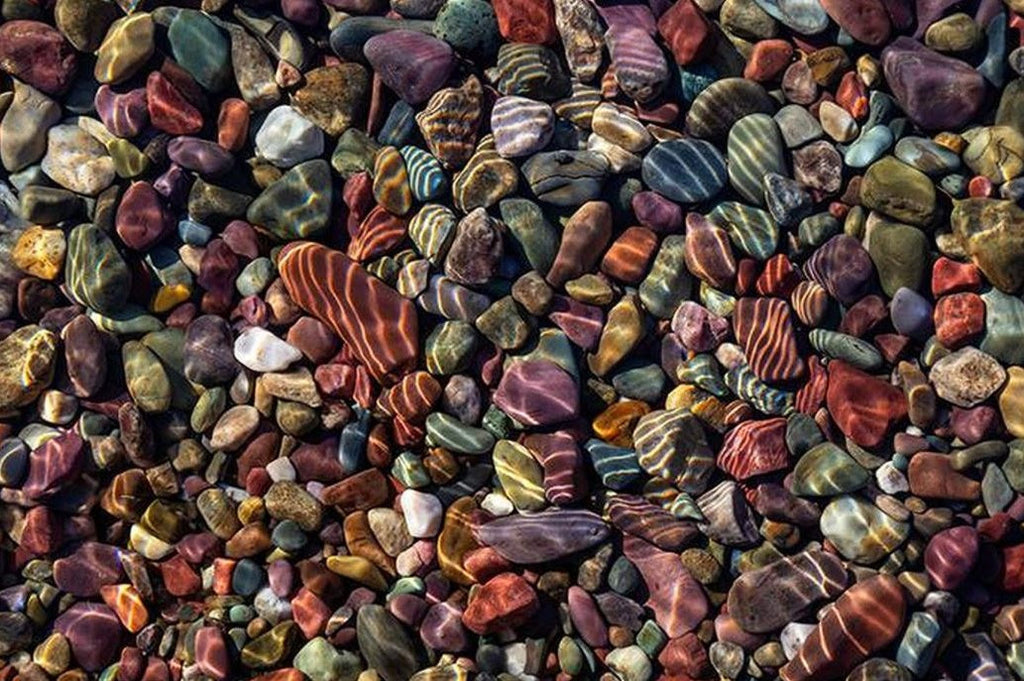 Diverse Kiezelstenen Schilderen op Nummers
