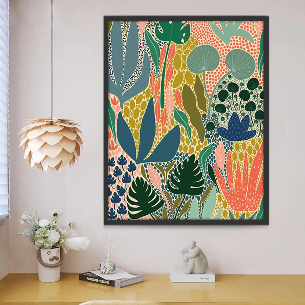 Diverse Planten Schilderen op Nummers