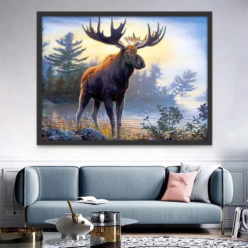 Eland Schilderen op Nummers