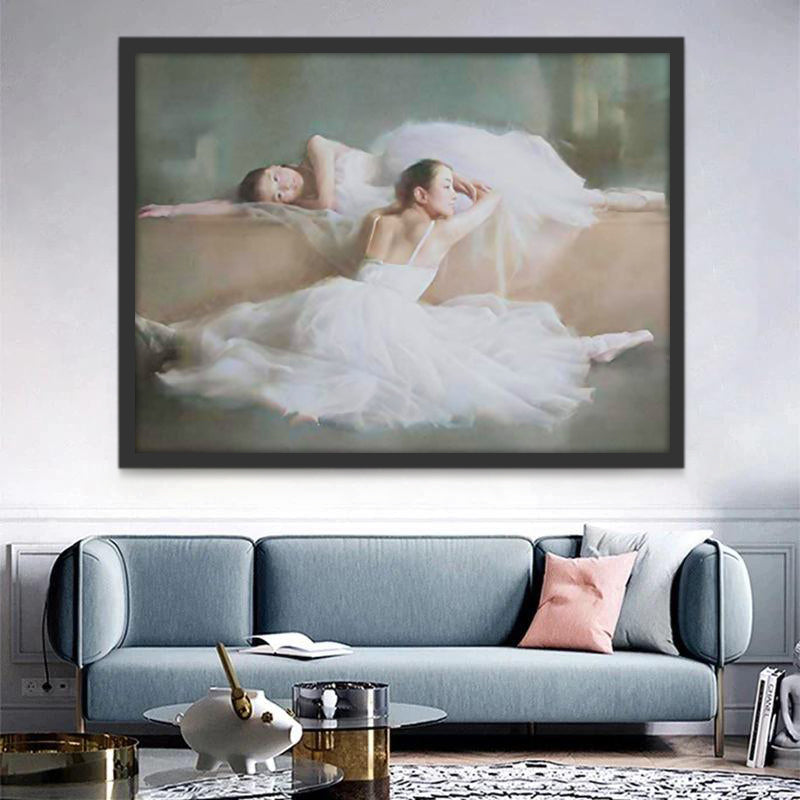 Elegantie van Ballet Schilderen op Nummers