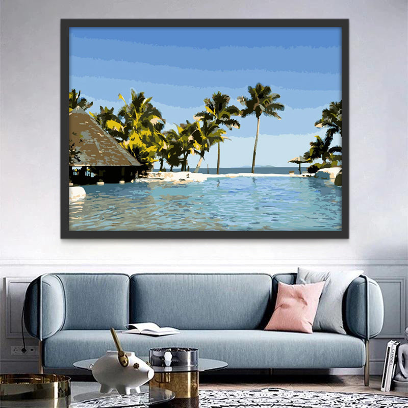 Fiji Resort Schilderen op Nummers