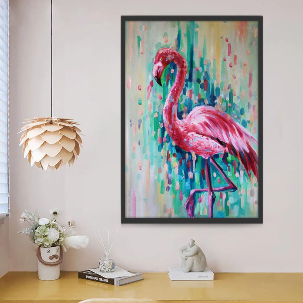 Flamingo Schilderen op Nummers