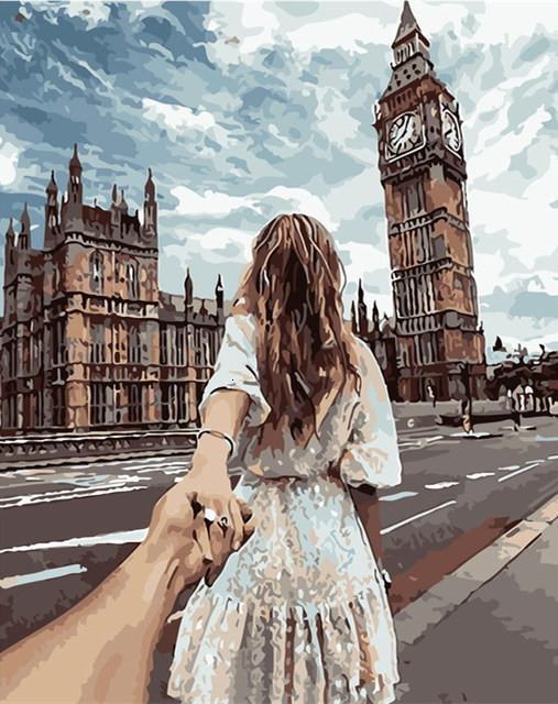 Foto's Maken voor de Big Ben Schilderen op Nummers