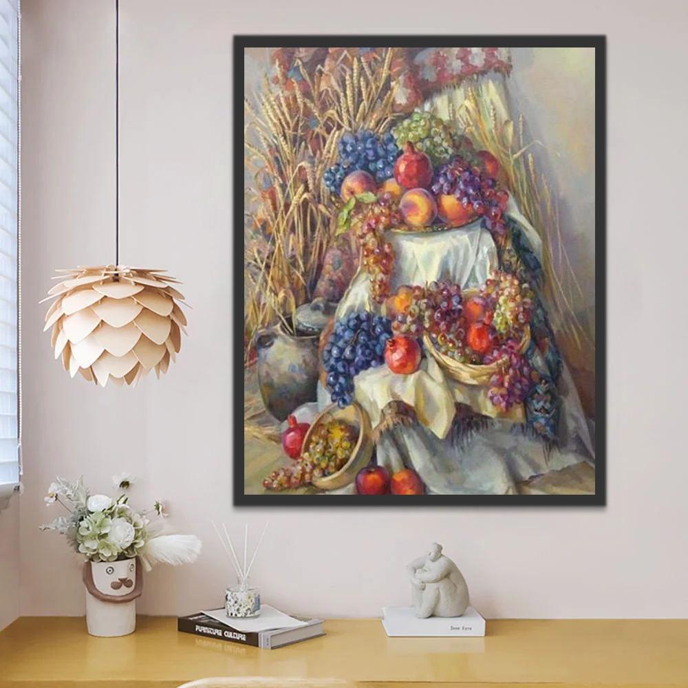 Fruit in de Hooiberg Schilderen op Nummers