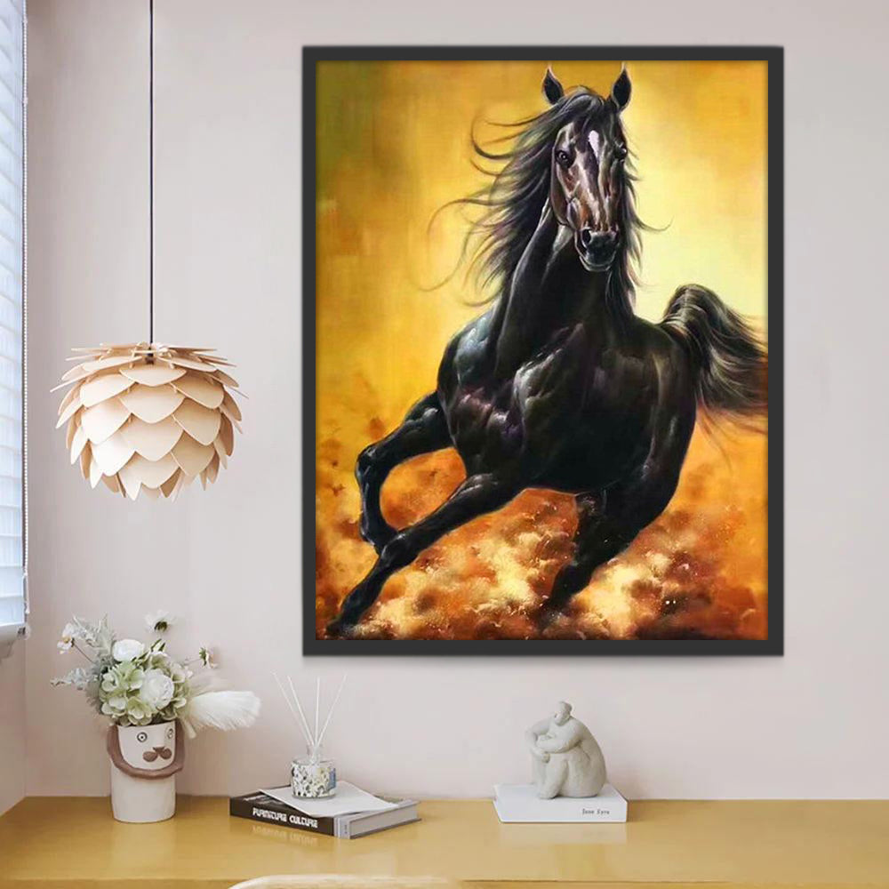 Galopperend Paard Schilderen op Nummers