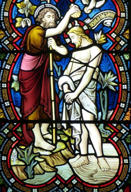 Gebrandschilderde Ramen in de Kerk Christendom Schilderen op Nummers