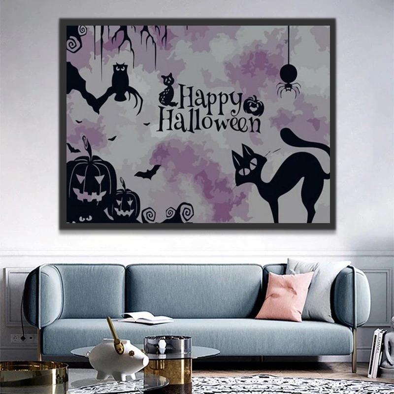 Gelukkig Halloween Schilderen op Nummers