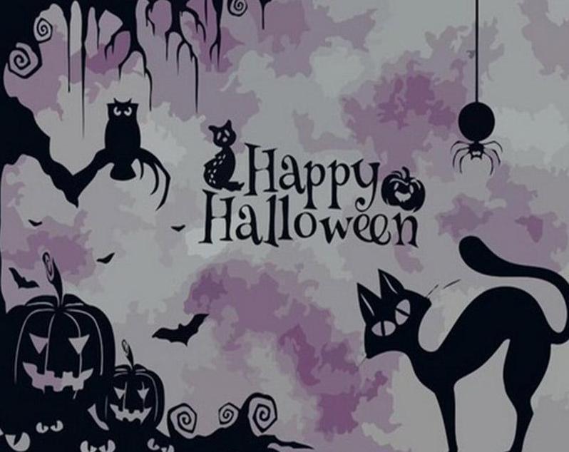 Gelukkig Halloween Schilderen op Nummers