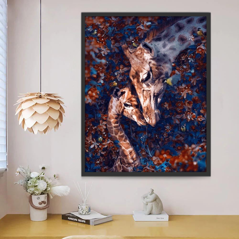 Giraffen Schilderen op Nummers