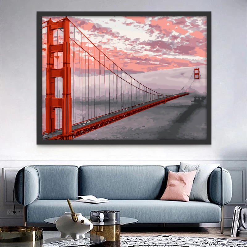 Golden Gate Bridge Schilderen op Nummers