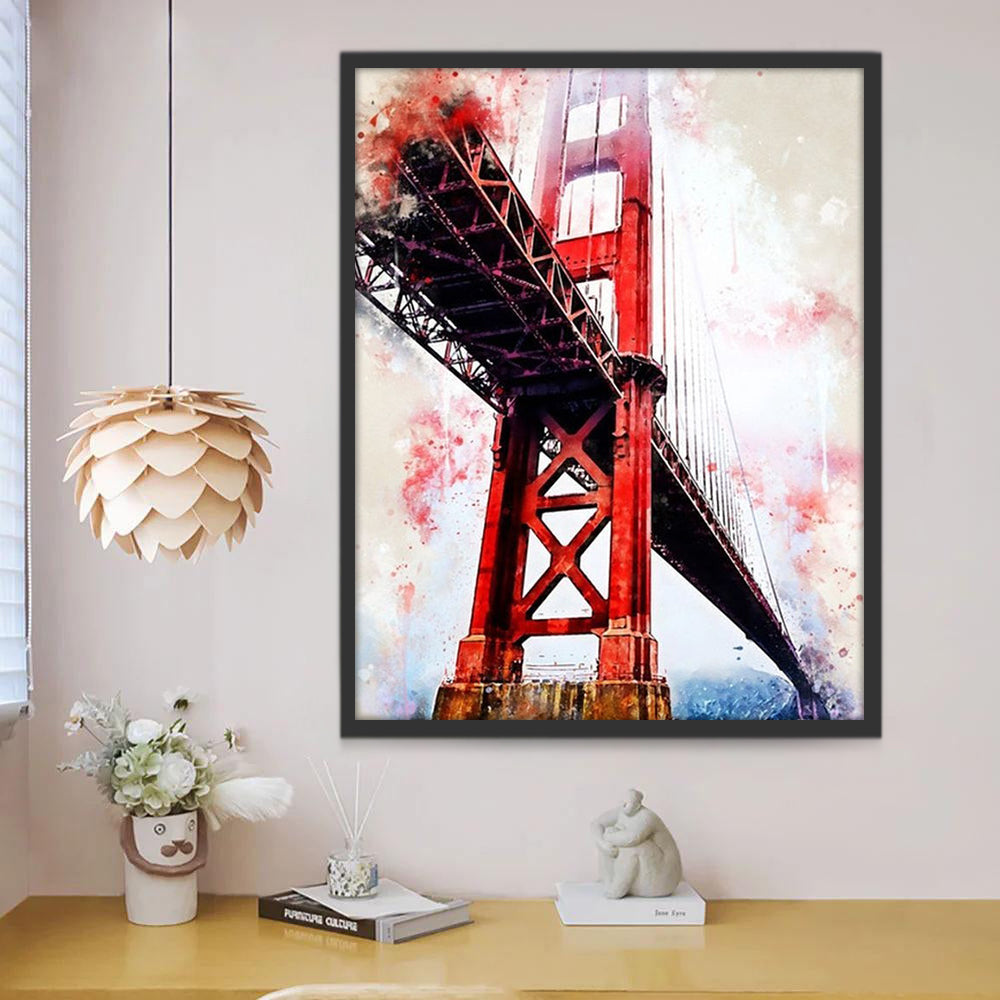 Golden Gate Bridge Schilderen op Nummers