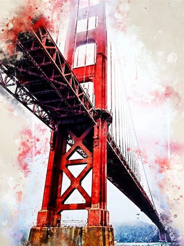 Golden Gate Bridge Schilderen op Nummers