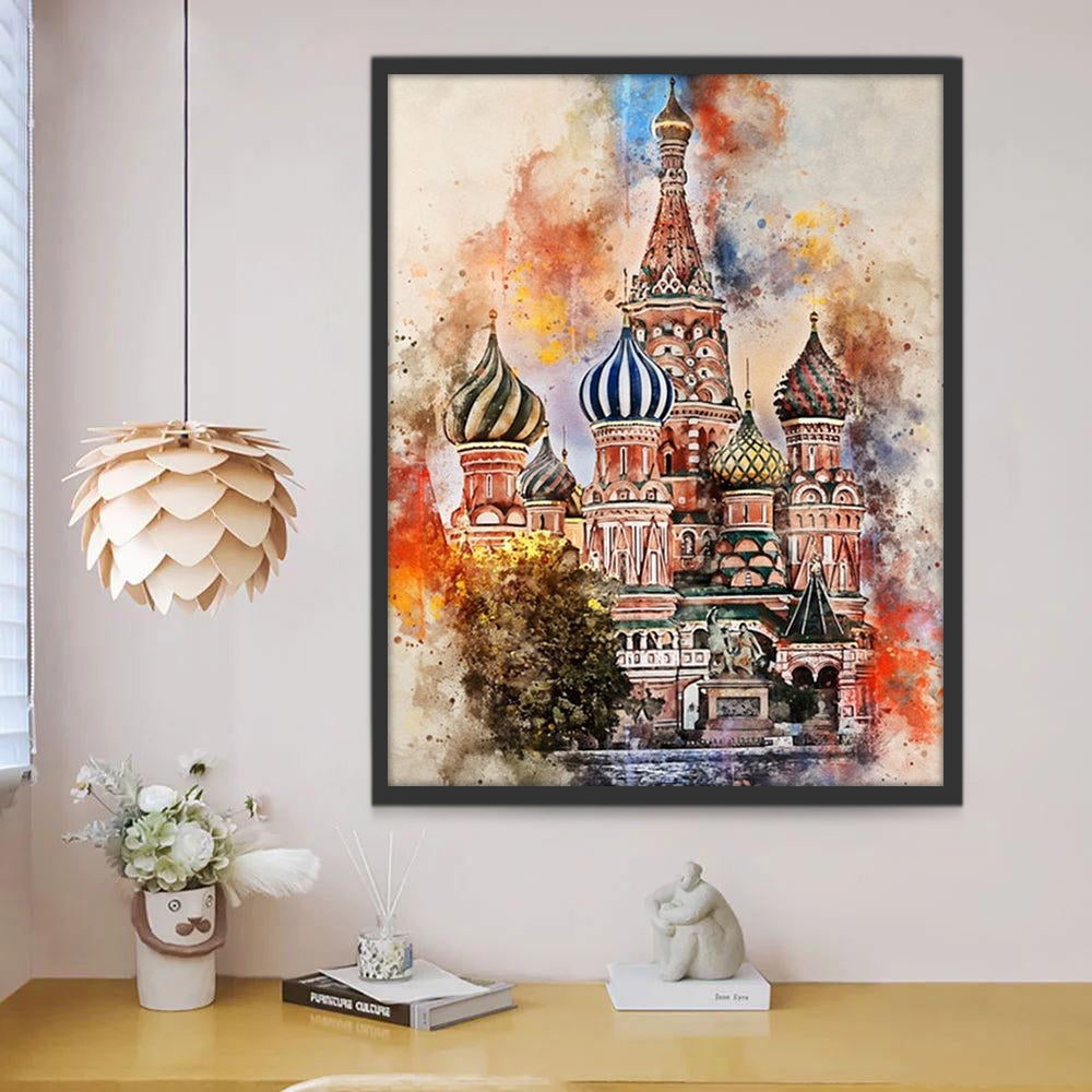 Het Kremlin Schilderen op Nummers