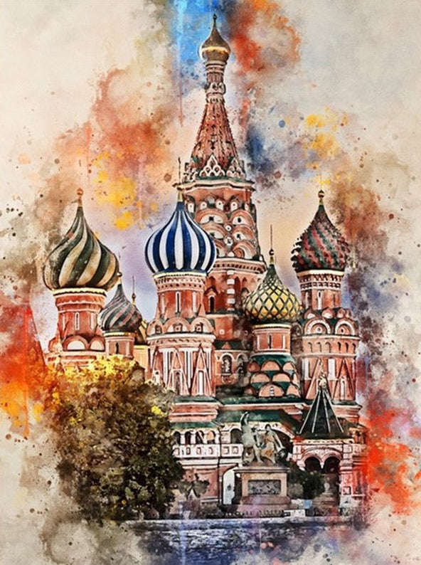 Het Kremlin Schilderen op Nummers