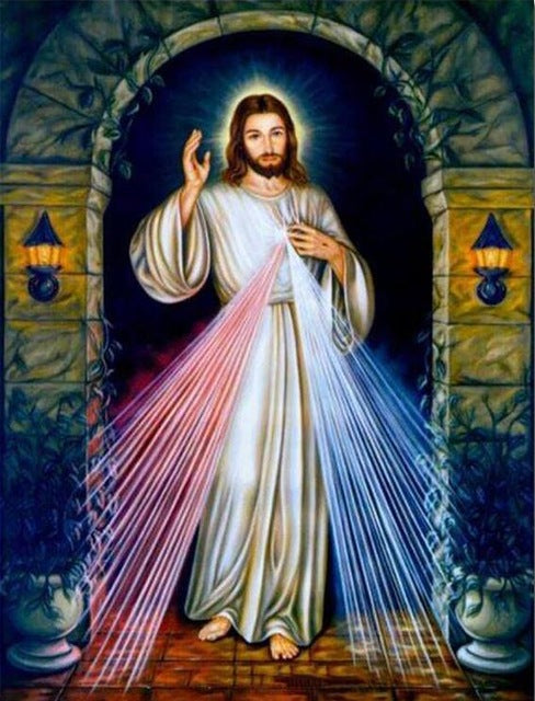 Jezus aan de Poort Christendom Schilderen op Nummers