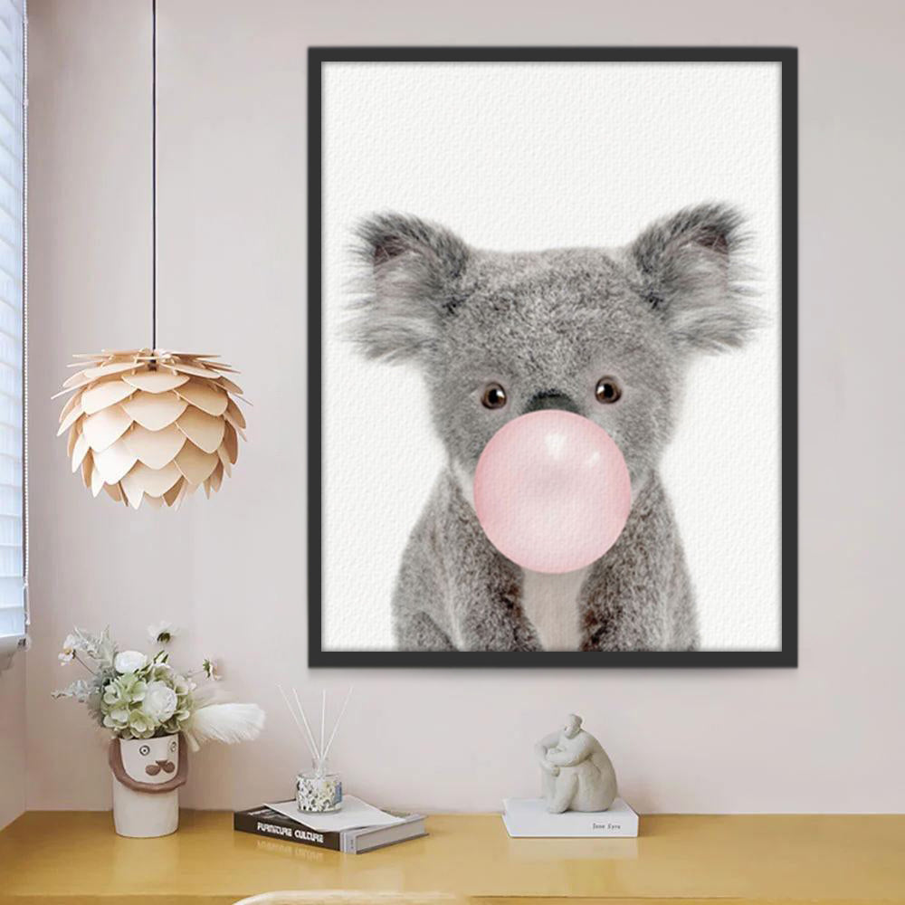 Kauwgom Blazende Koala Schilderen op Nummers