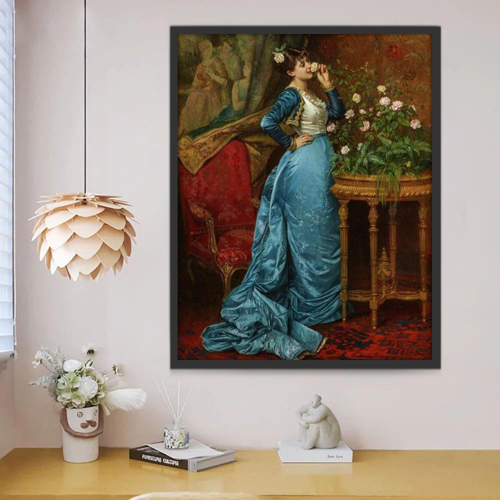 Klassieke Schoonheid in Olieverf Schilderen op Nummers