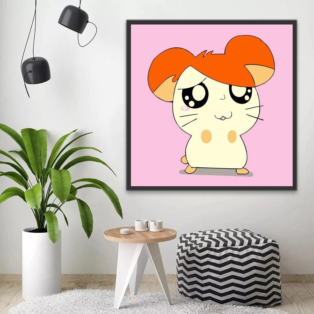 Kleine Muis met Tranen Schilderen op Nummers Kinderen