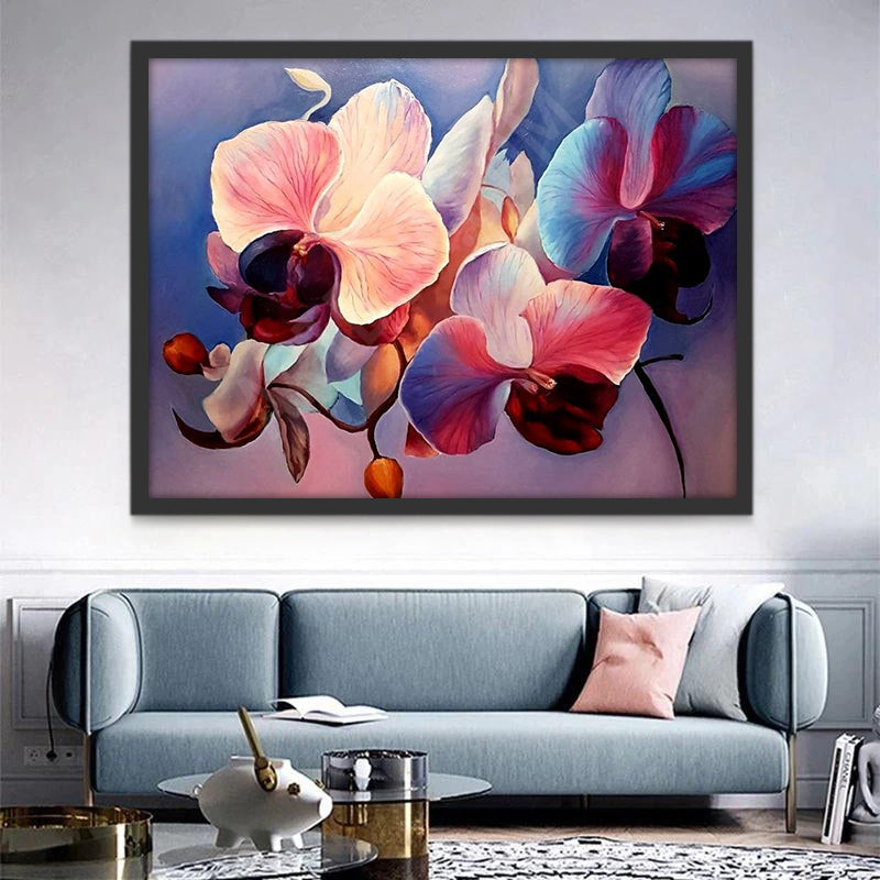 Kleurrijke Phalaenopsis Schilderen op Nummers