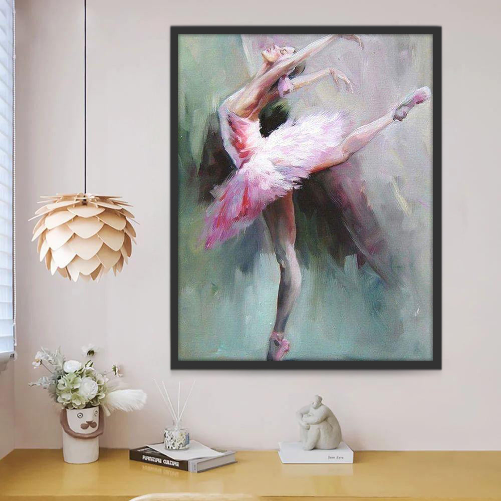 Kunst op een Rolschildering Schilderen op Nummers