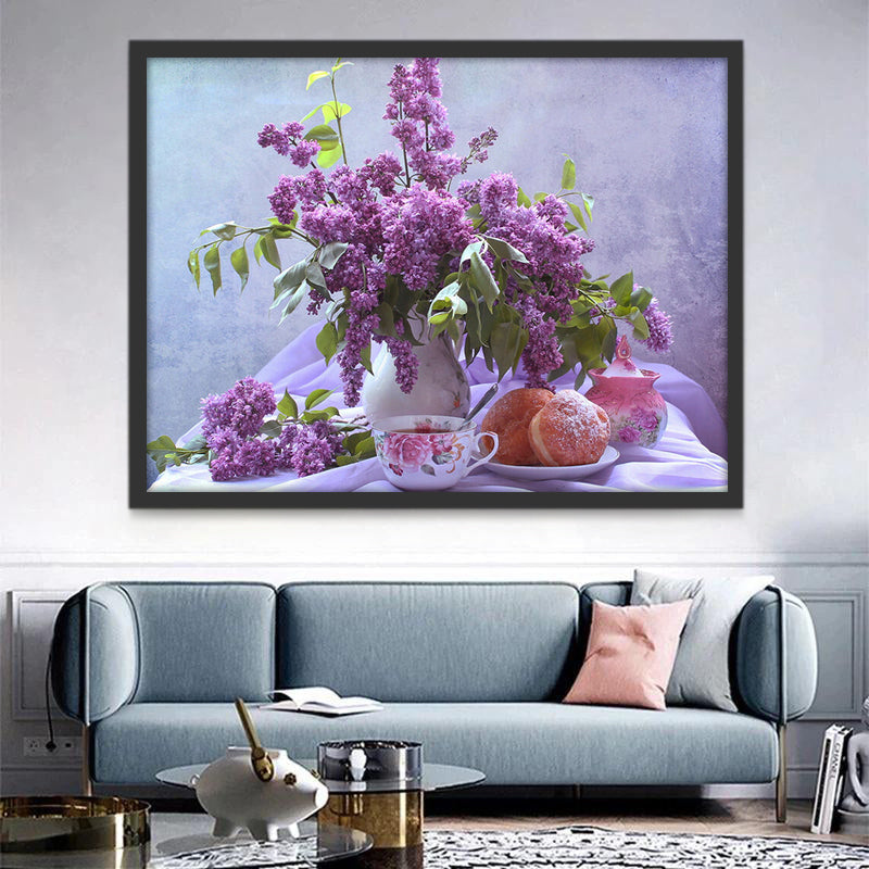 Lavendel en thee Schilderen op Nummers