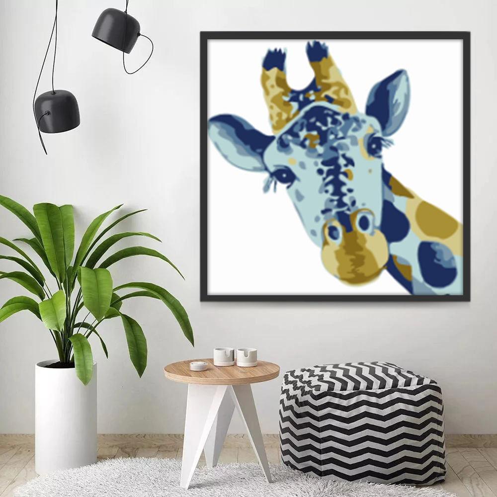 Leuke Giraffe Schilderen op Nummers