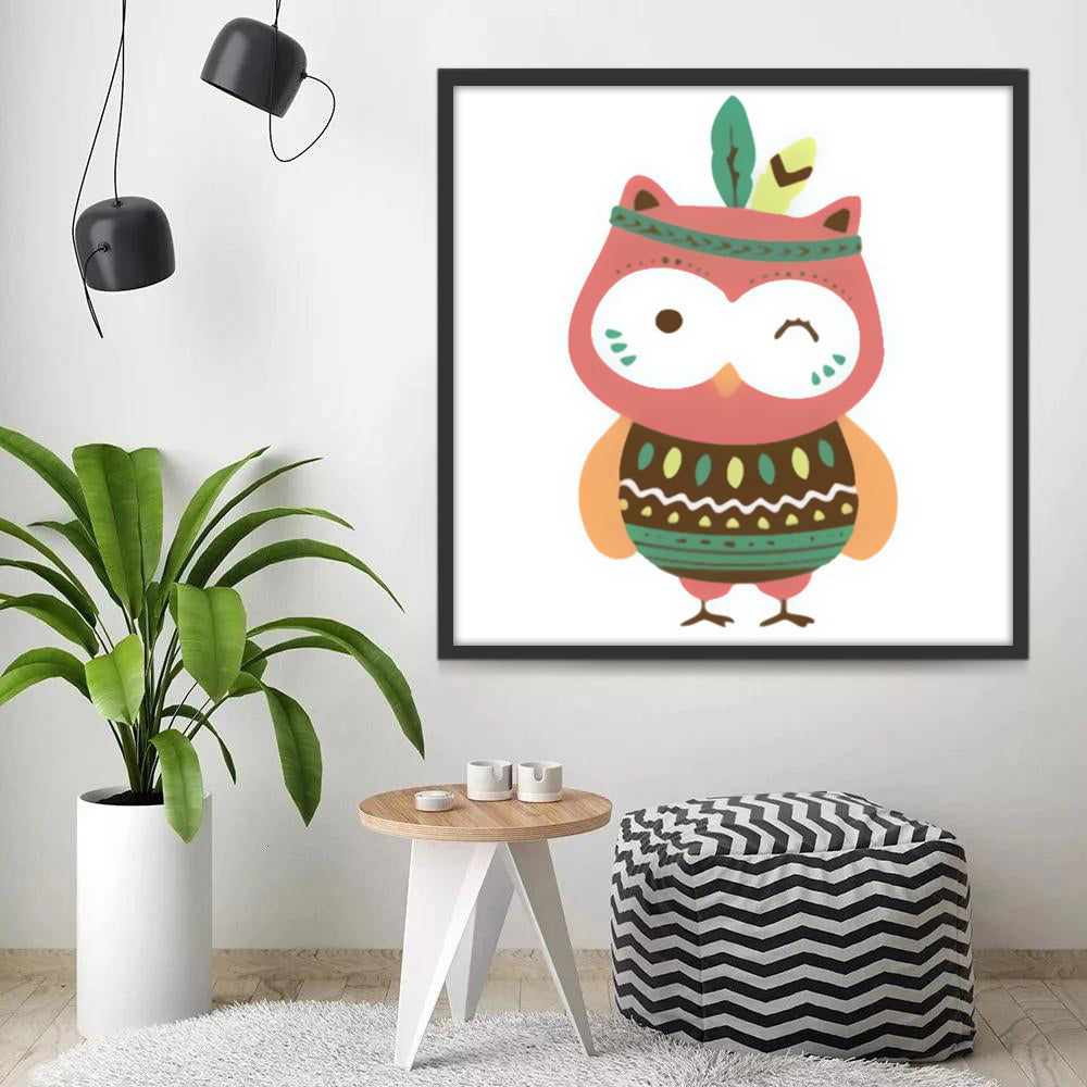 Leuke Uil Schilderen op Nummers