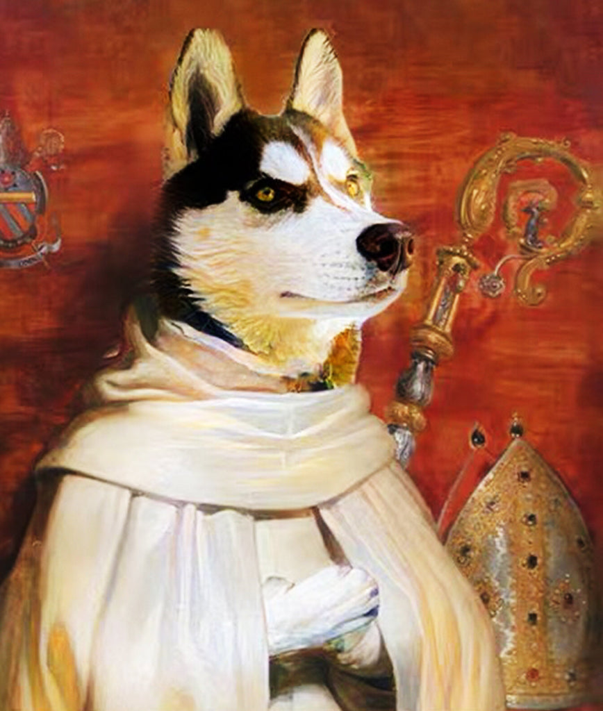 Majestueuze Husky Schilderen op Nummers