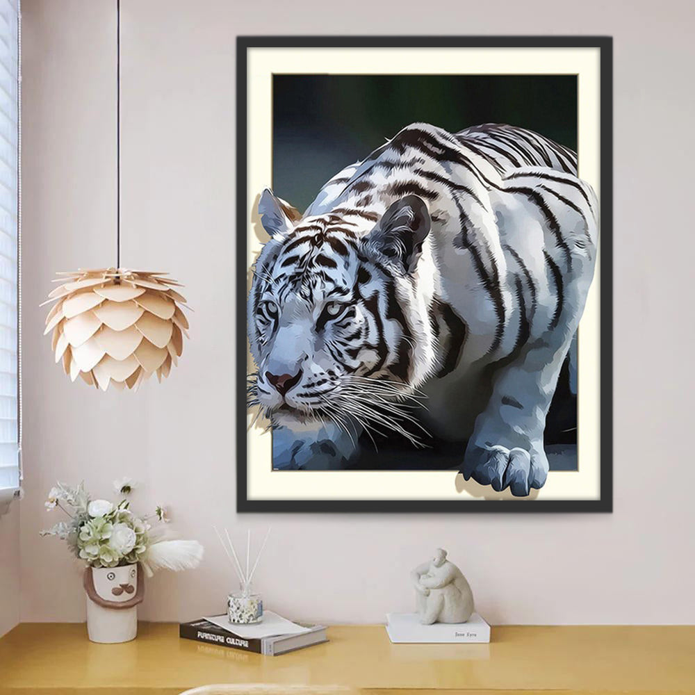 Majestueuze Tijger Schilderen op Nummers