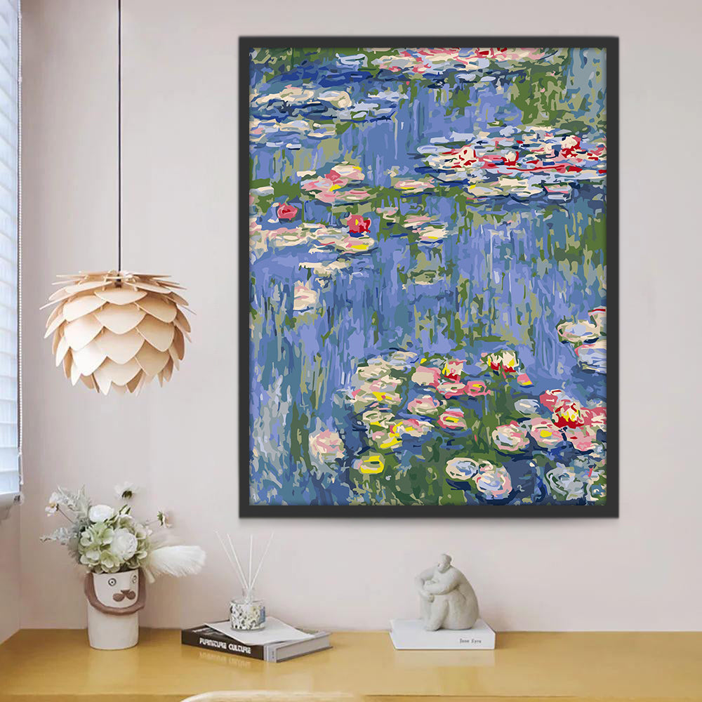 Monets Waterlelies Schilderen op Nummers