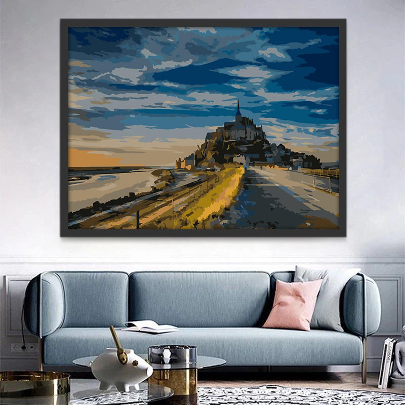 Mont Saint-Michel Schilderen op Nummers