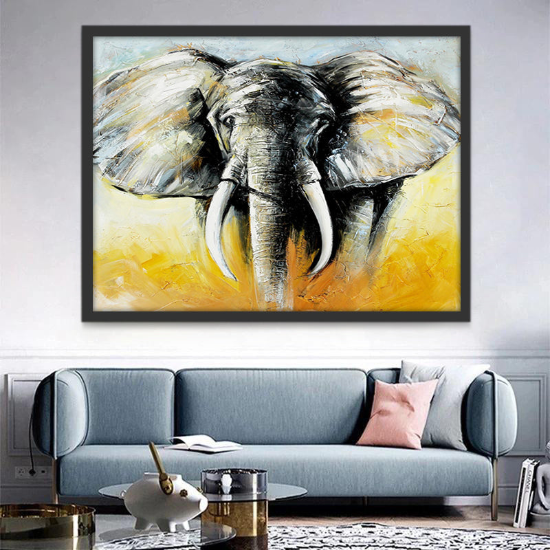 Olifant Schilderen op Nummers