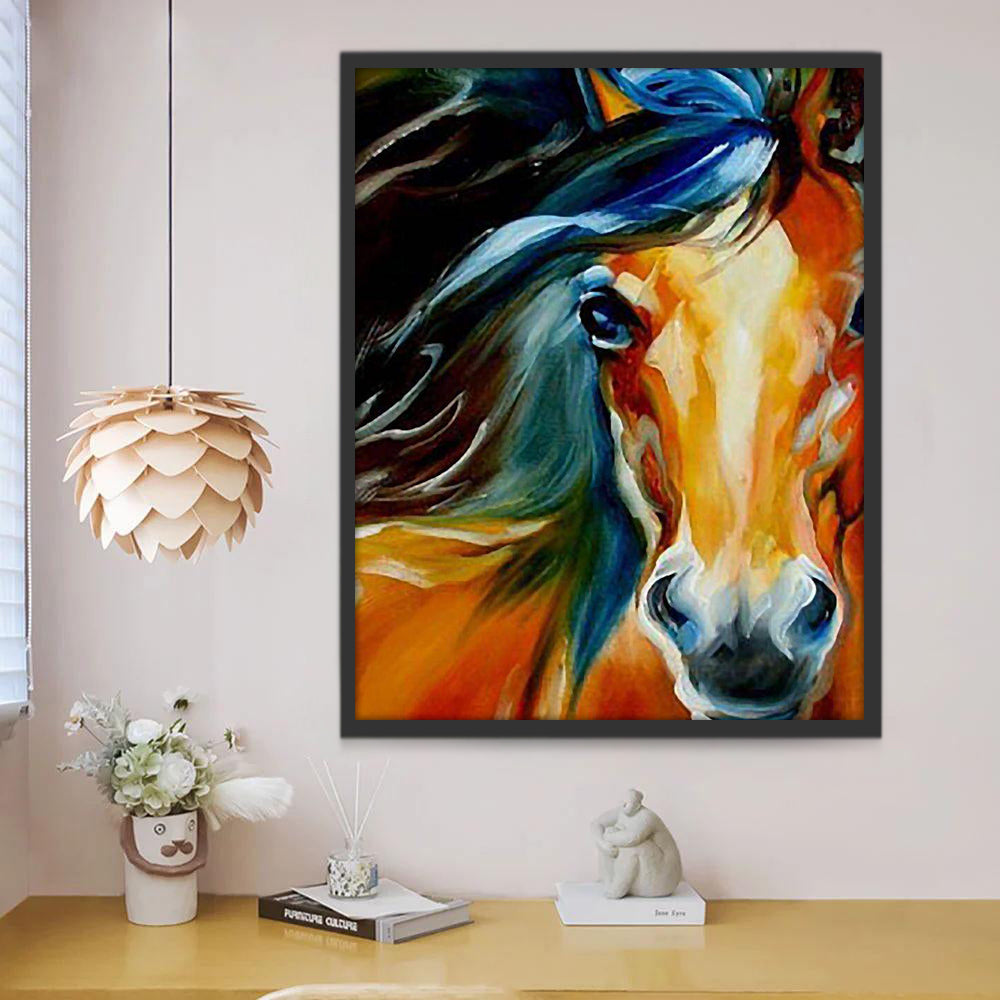 Paard Schilderen op Nummers
