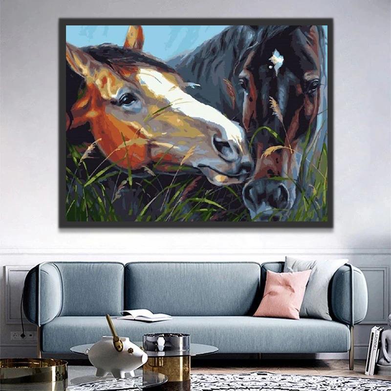 Paarden Schilderen op Nummers