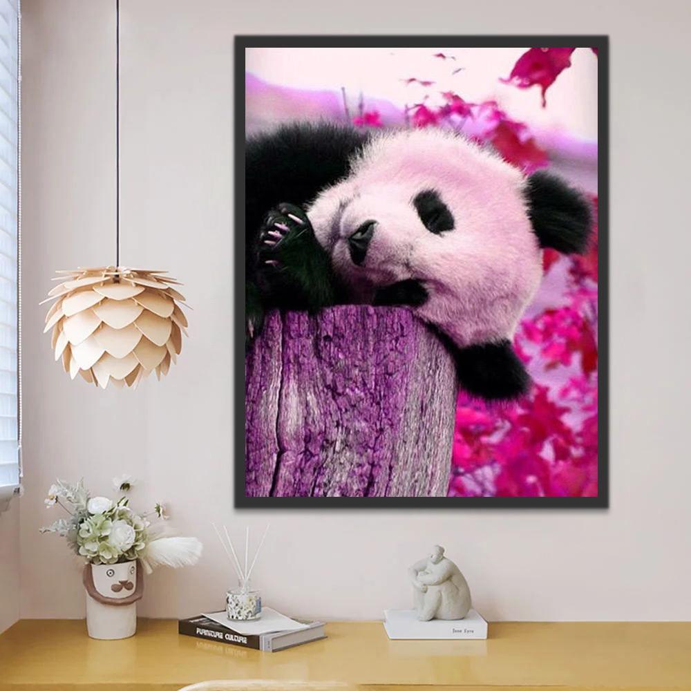 Panda op Inzet Schilderen op Nummers