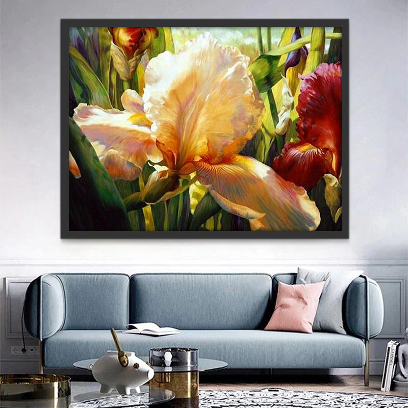 Phalaenopsis in de zon Schilderen op Nummers
