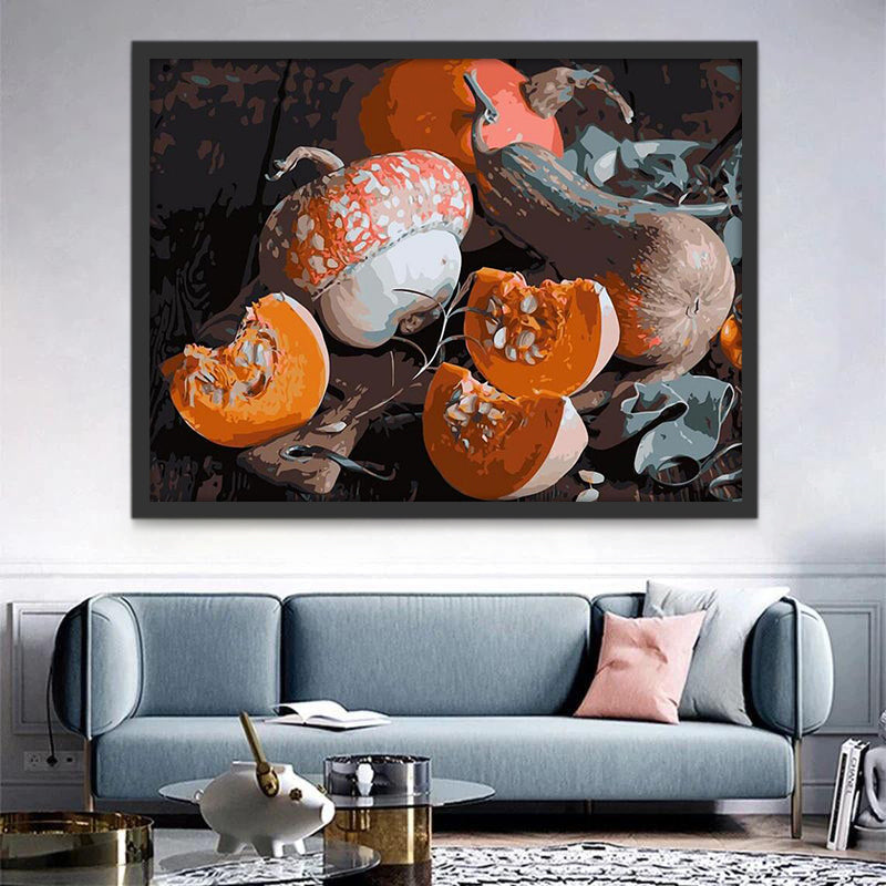 Pompoen en Fruit Schilderen op Nummers