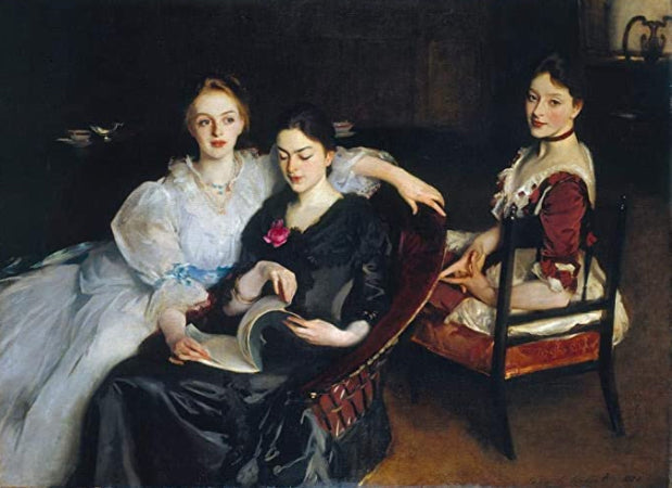 Portret van Adellijke Dames Schilderen op Nummers