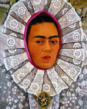 Portret van Vrouw Frida Schilderen op Nummers