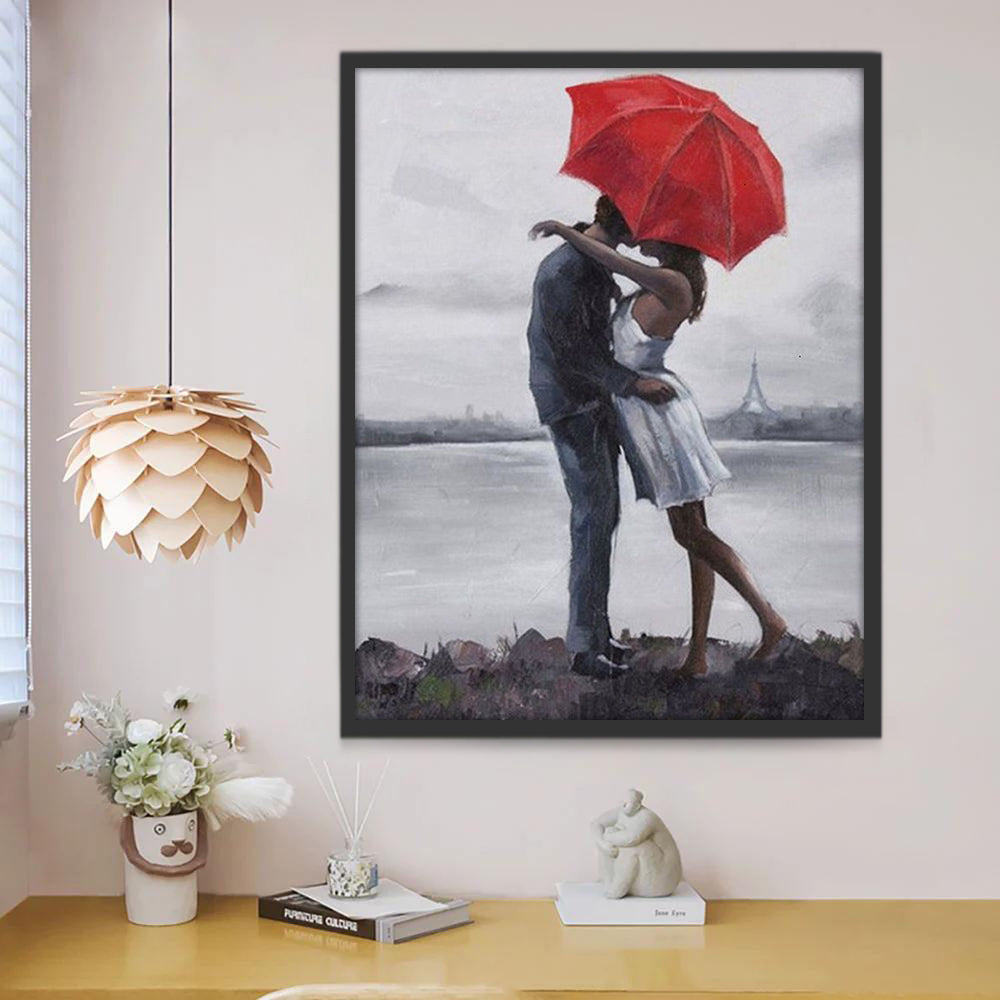 Romantisch Moment Schilderen op Nummers