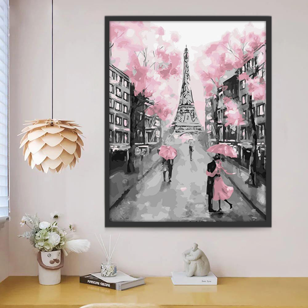 Roze Romantiek Schilderen op Nummers